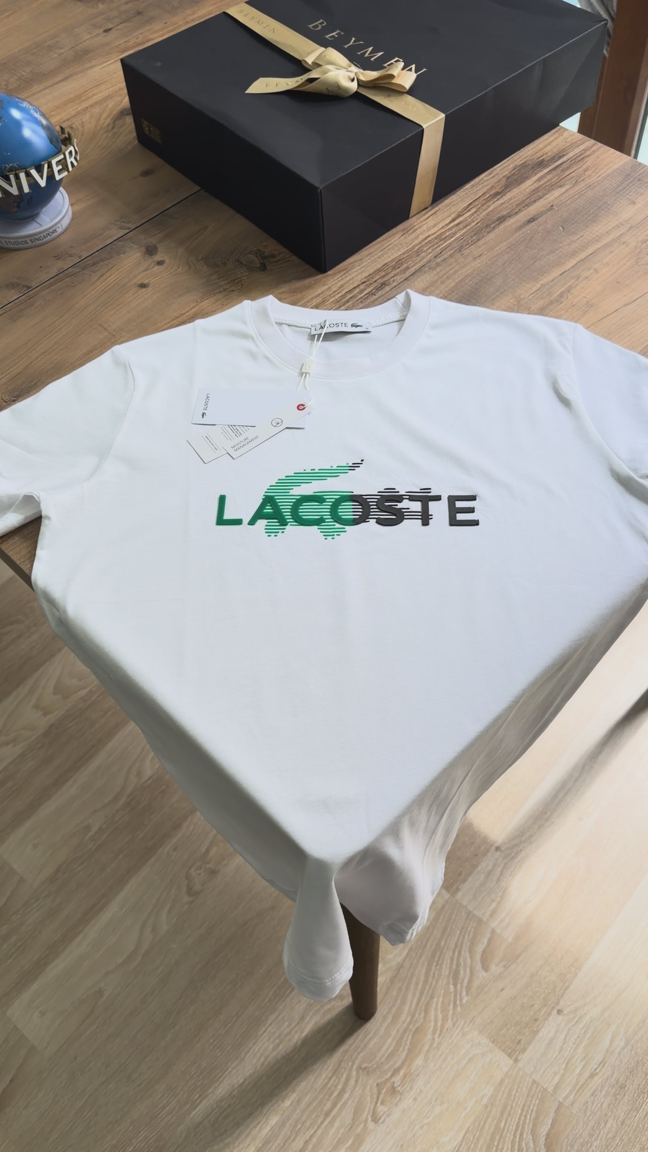 Lacoste Premıum  Tişört Beyaz